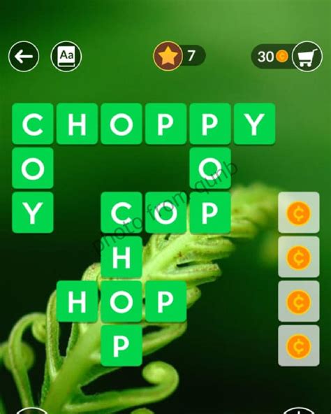 Wordscapes Level 677, Wild 5 .